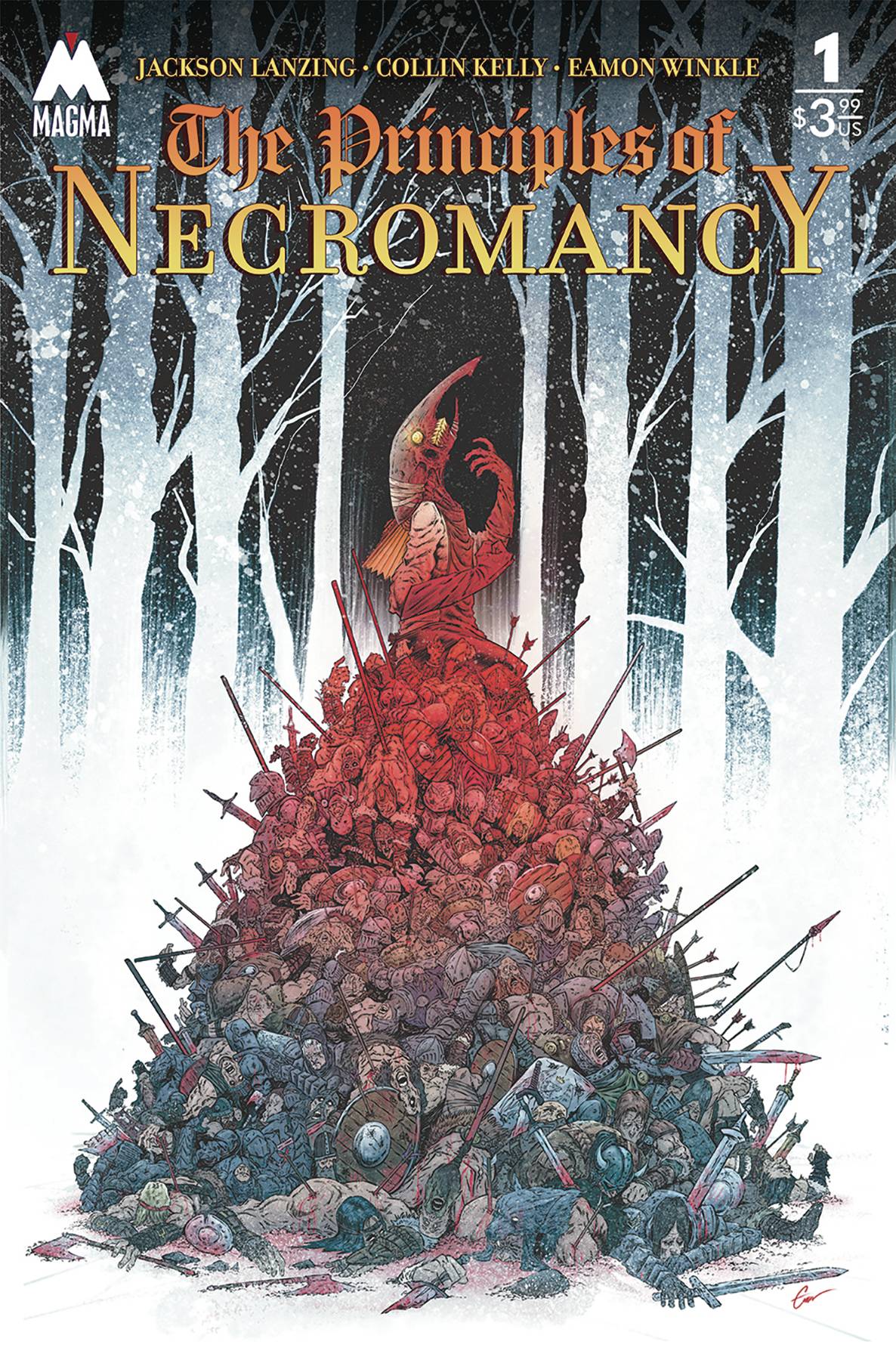 Cover to Principles of Necromancy #1